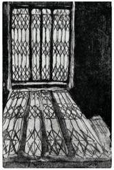 gravure noir et blanc plage famille estampe eau-forte aquatinte laurence de Saint Martin artiste yvelines estampes