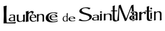 signature typographiée laurence de saint martin