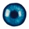 oeil bleu la vigilante boite lumière gravure veilleuse